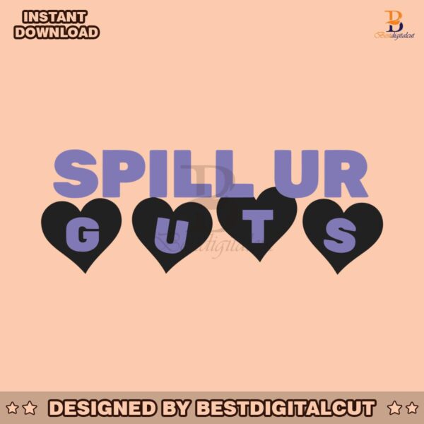 retro-olivia-rodrigo-spill-ur-guts-svg