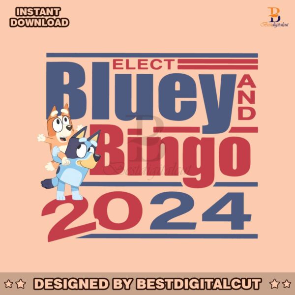 funny-elect-bluey-and-bingo-2024-png