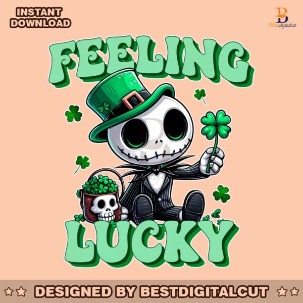 feeling-lucky-st-patrick-day-chibi-horror-movie-png
