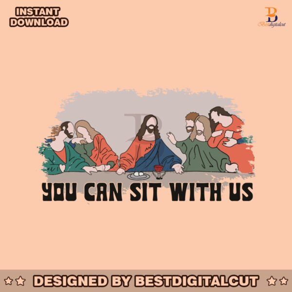 you-can-sit-with-us-christian-easter-svg