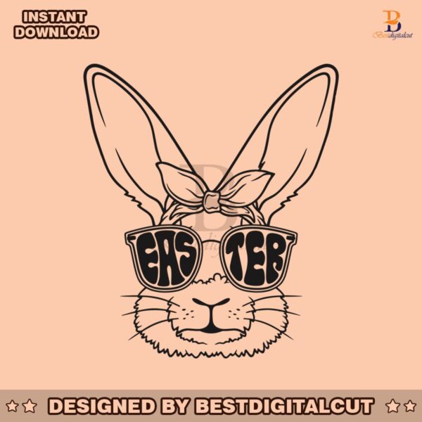 retro-easter-bunny-glasses-svg