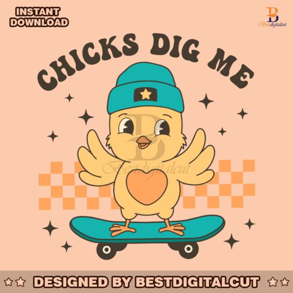 chicks-dig-me-skateboarding-chicken-svg