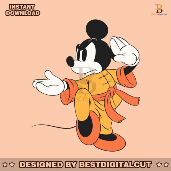 vintage-mickey-kungfu-outfit-svg