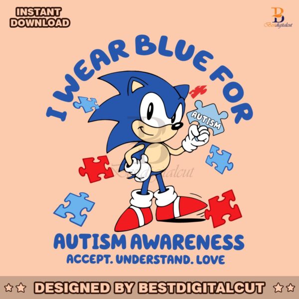 sonic-i-wear-blue-for-autism-awareness-svg