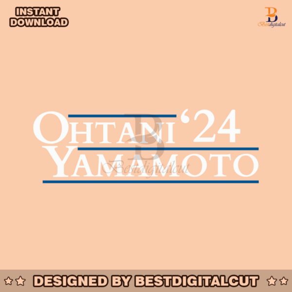 ohtani-yamamoto-24-mlb-dodgers-player-svg