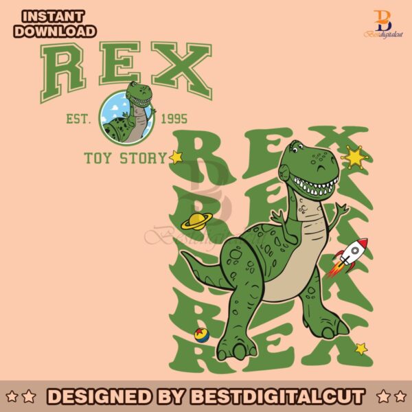 funny-toy-story-rex-dinosaur-est-1995-svg
