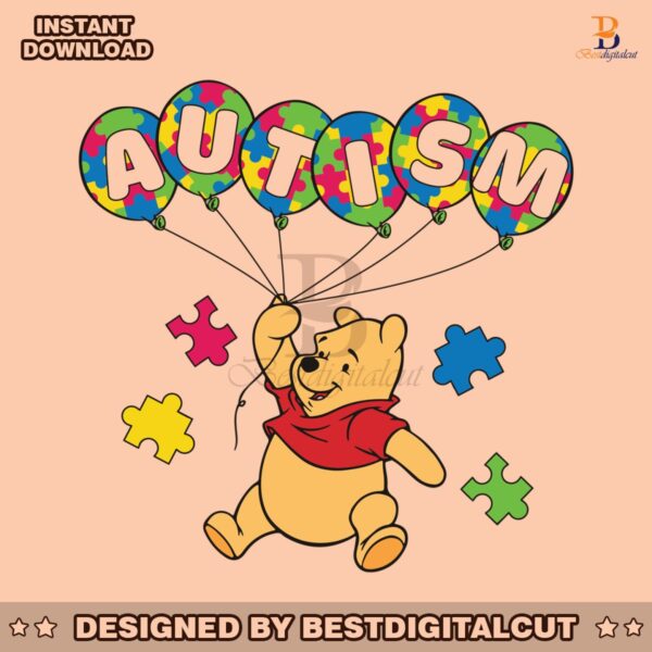 winnie-the-pooh-autism-bear-balloon-svg