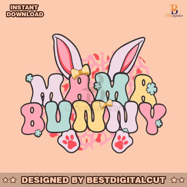 groovy-easter-mama-bunny-svg