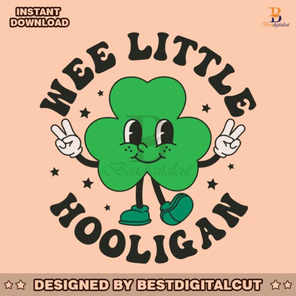 cute-wee-little-hooligan-clovers-svg