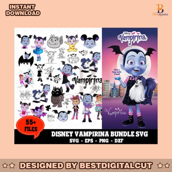 55-files-disney-vampirina-bundle-svg