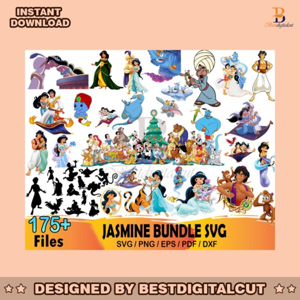 175-files-jasmine-disney-bundle-svg