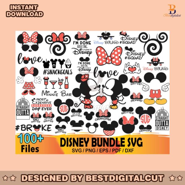 100-files-disney-mickey-and-minnie-bundle-svg