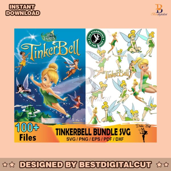 100-files-disney-tinkerbell-bundle-svg