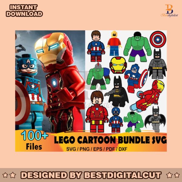 100-files-lego-cartoon-bundle-svg