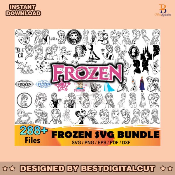 288-files-disney-frozen-bundle-svg