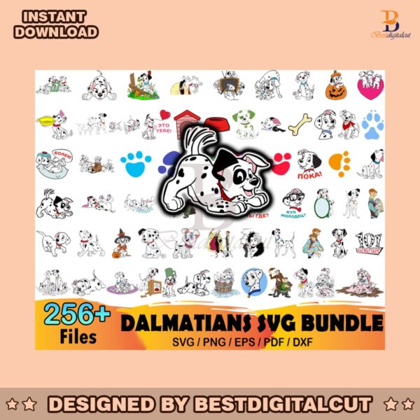 256-files-one-hundred-and-one-dalmatians-bundle-svg