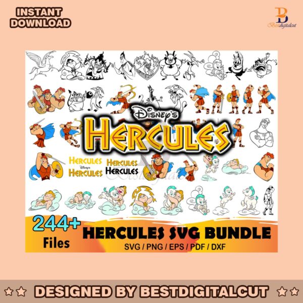 244-files-disney-hercules-bundle-svg