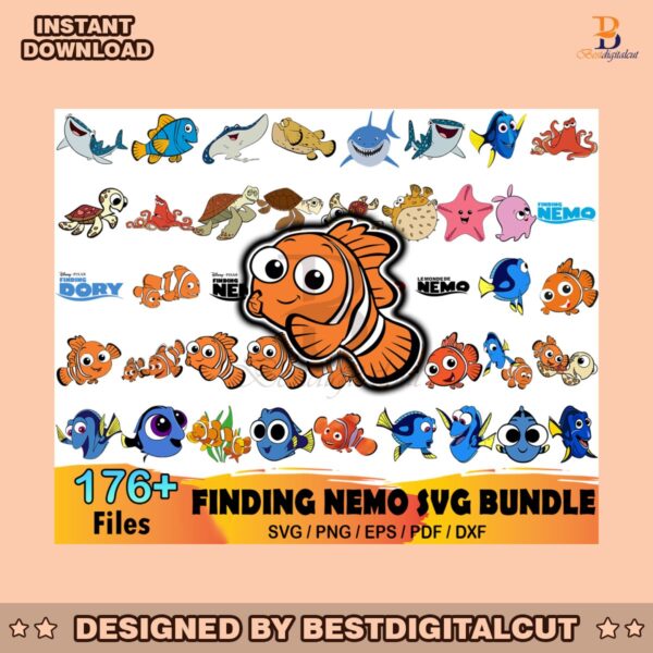 176-files-disney-finding-nemo-bundle-svg