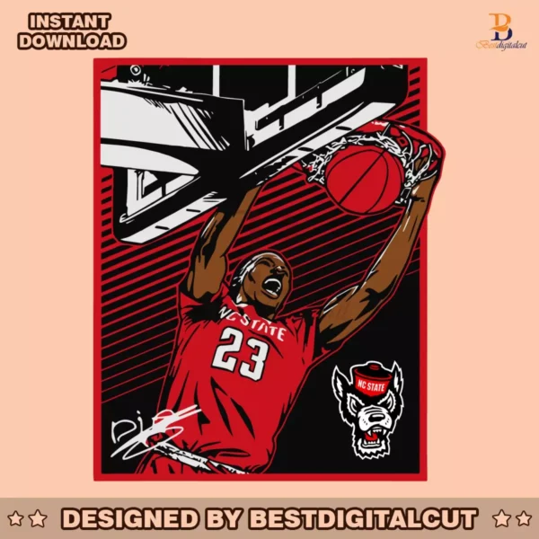 mohamed-diarra-signature-nc-state-basketball-svg