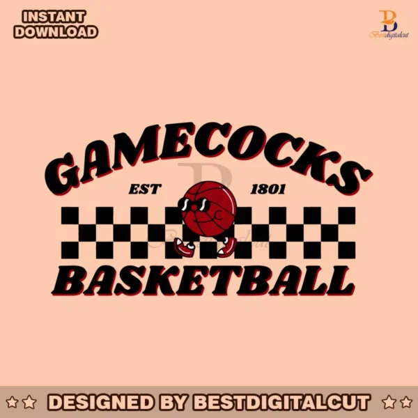 south-carolina-gamecocks-basketball-est-1801-svg