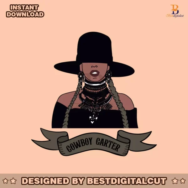 vintage-beyonce-cowboy-carter-music-album-svg