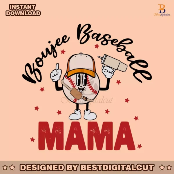 groovy-boujee-baseball-mama-svg