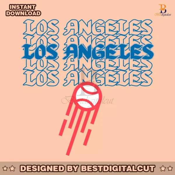 mlb-los-angeles-baseball-team-svg