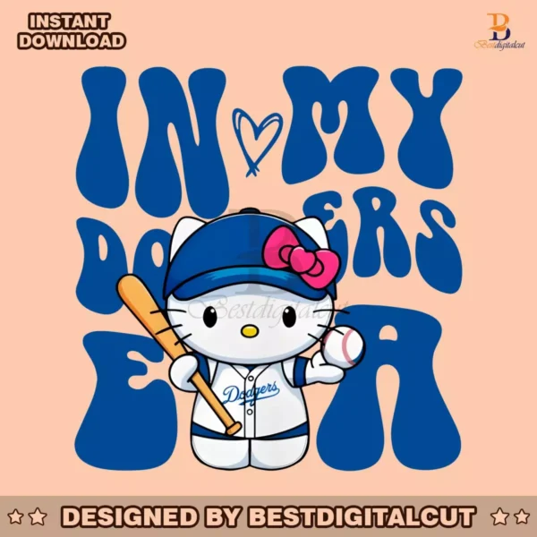 hello-kitty-in-my-dodgers-era-png