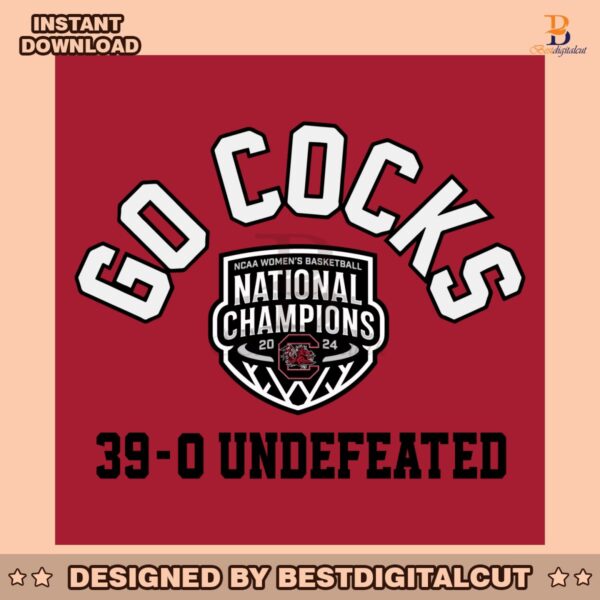 go-cocks-south-carolina-gamecocks-undefeated-svg