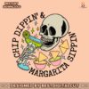 chip-dippin-and-margarita-sippin-skeleton-svg