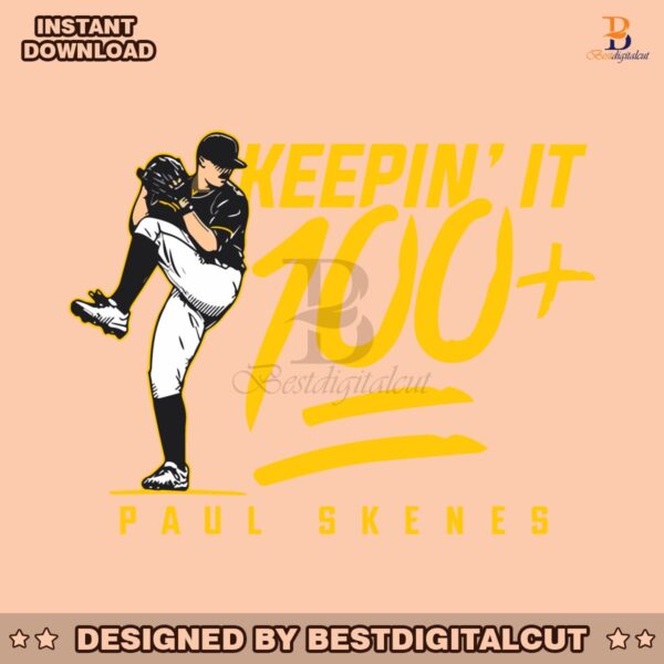 paul-skenes-keepin-it-100-pittsburgh-baseball-svg