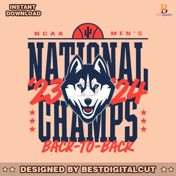 back-to-back-national-champs-uconn-ncaa-mens-svg