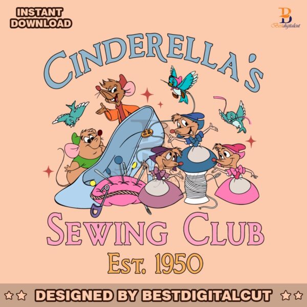 vintage-disney-cinderellas-sewing-club-est-1950-svg