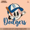 los-angeles-dodgers-baseball-face-svg