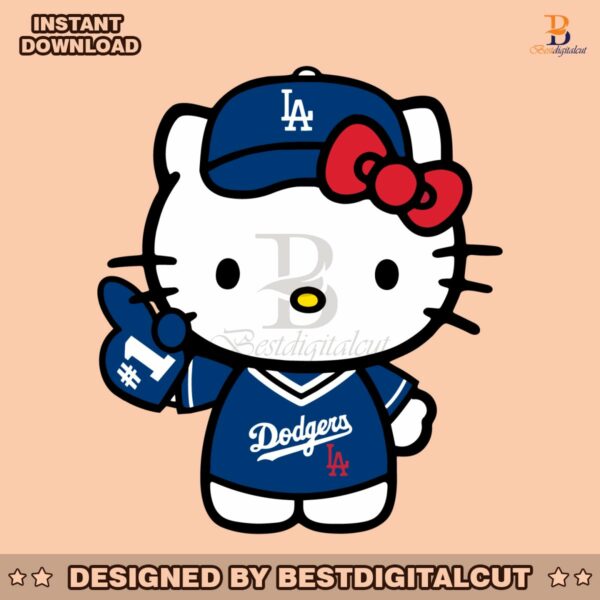 cute-hello-kitty-baseball-la-dodgers-svg