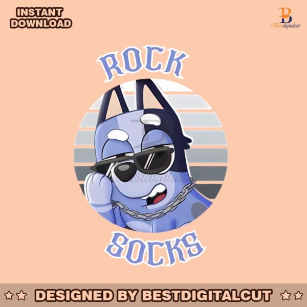 bluey-rock-socks-cartoon-character-png