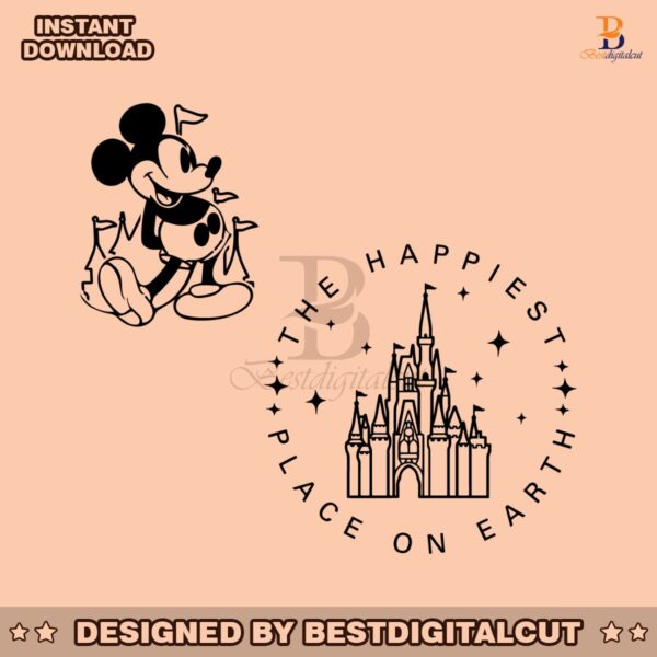 the-happiest-place-one-earth-mickey-mouse-svg