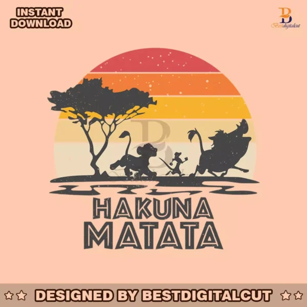 retro-animal-kingdom-hakuna-matata-svg