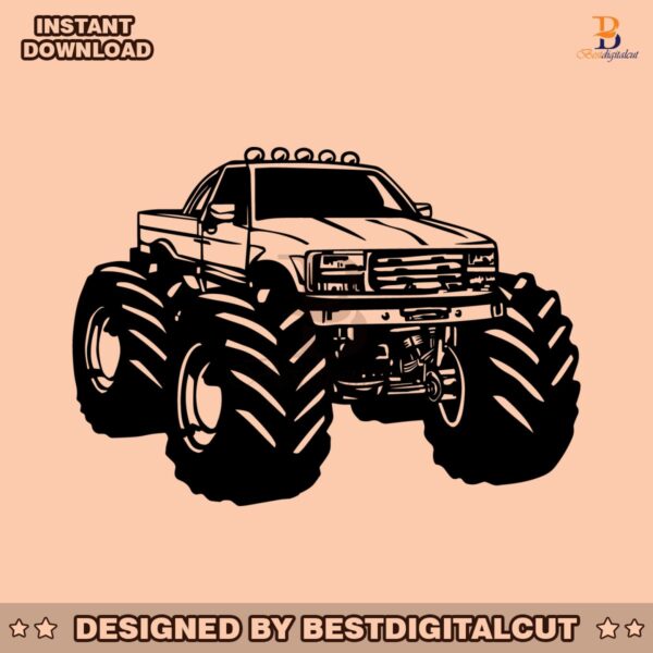 retro-cartoon-monster-truck-vector-svg