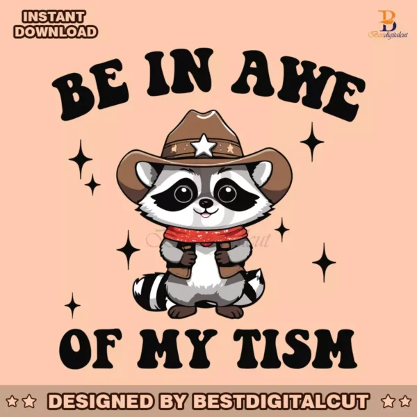 groovy-cowboy-be-in-awe-of-my-tism-svg