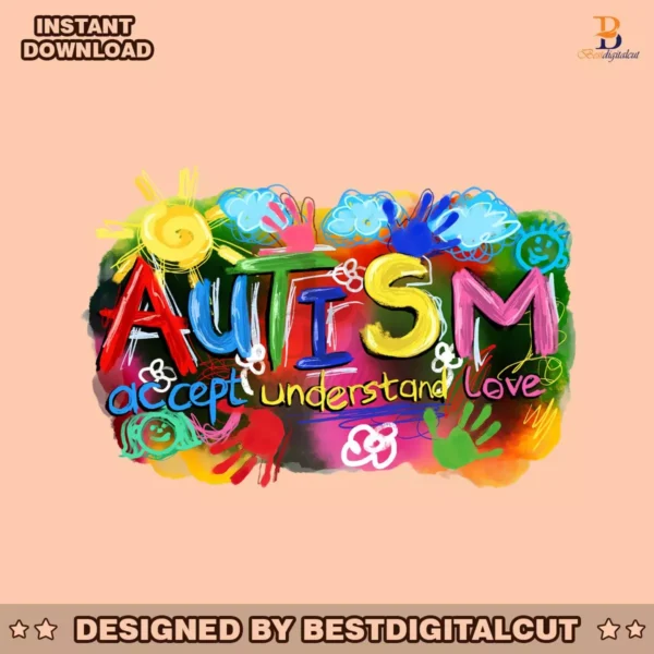 retro-autism-accept-understand-love-png