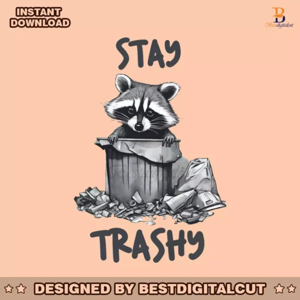 retro-stay-trashy-raccoon-meme-png