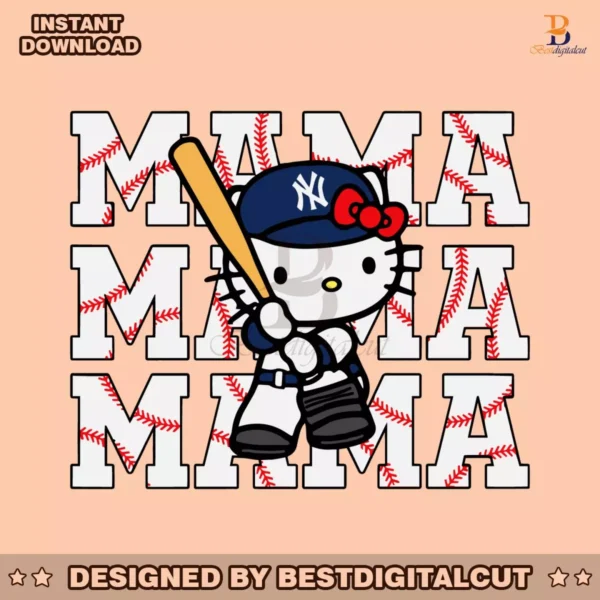 hello-kitty-mama-ny-yankees-baseball-svg