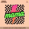 neon-mama-checkered-mom-lightning-bolt-svg