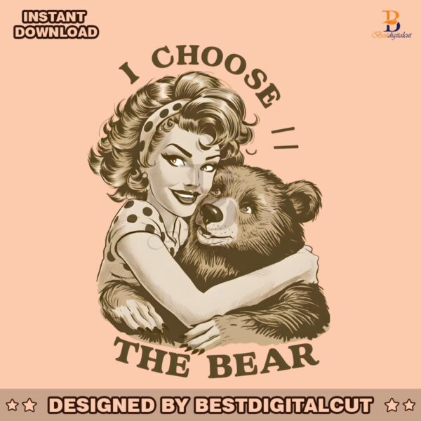 vintage-i-choose-the-bear-cute-girl-png