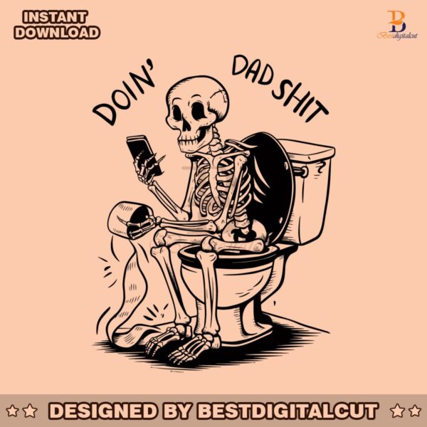 retro-skeleton-doin-dad-shit-svg