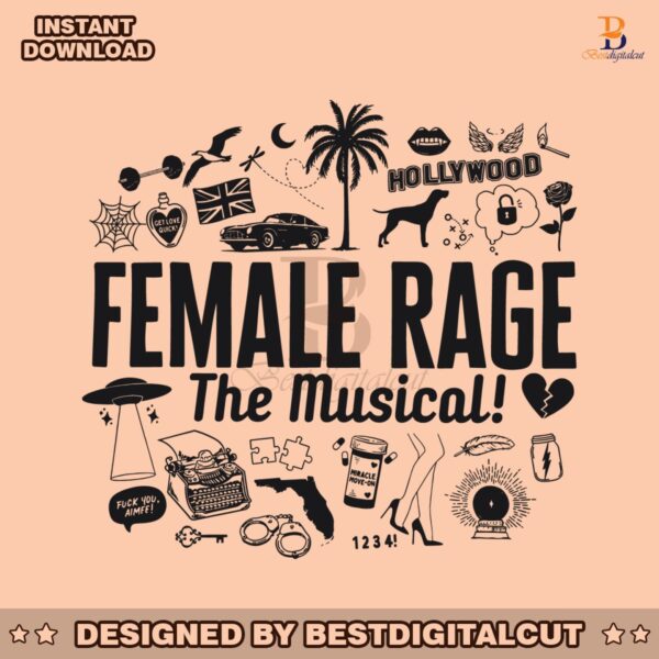 female-rage-the-musical-tortured-poets-department-svg