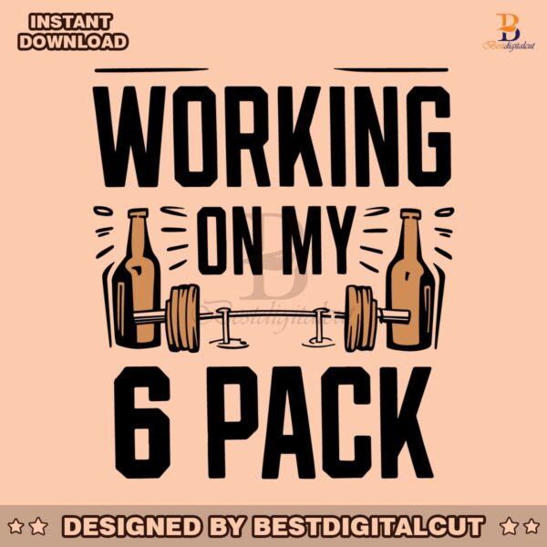 funny-working-on-my-6-pack-svg