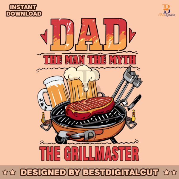dad-the-man-the-myth-the-grillmaster-funny-grillfather-png