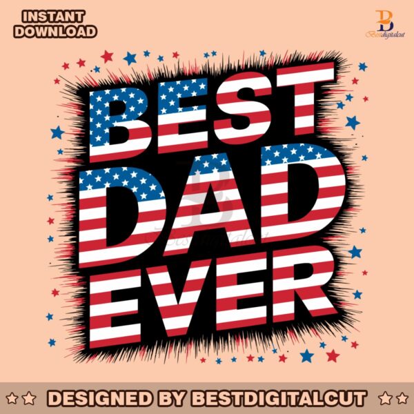 best-dad-ever-retro-america-dad-svg